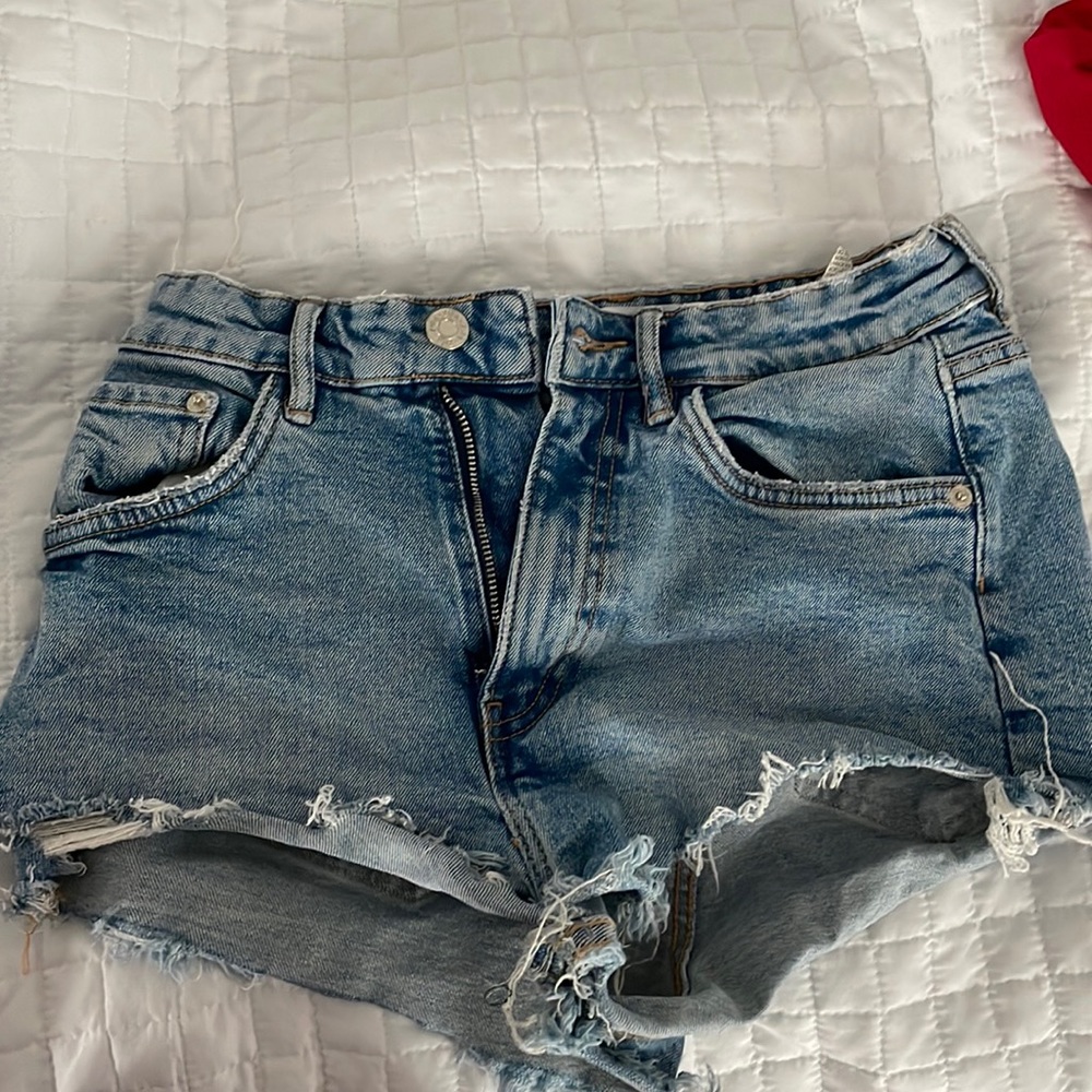 Zara denim shorts